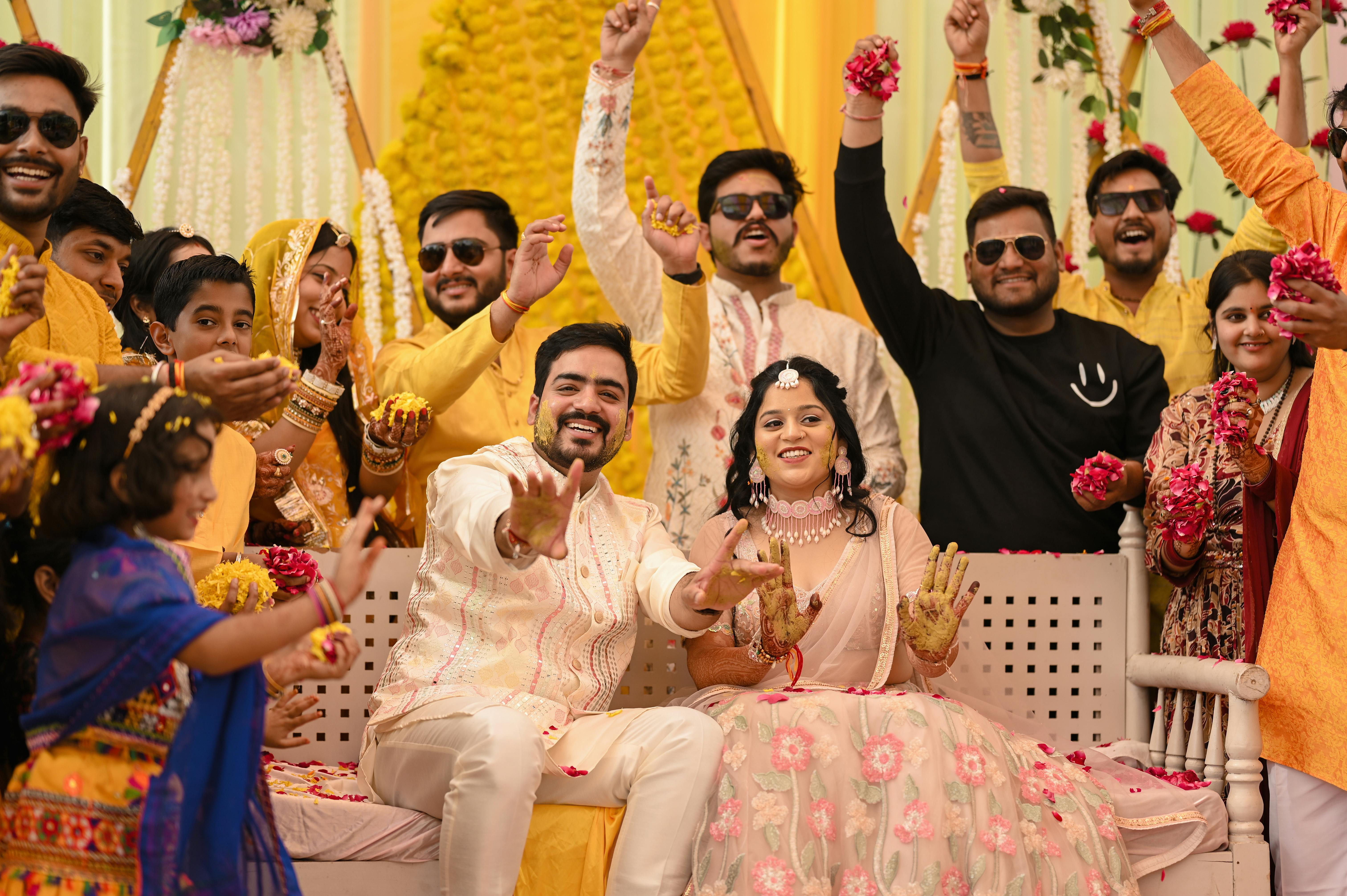 A family smiling together